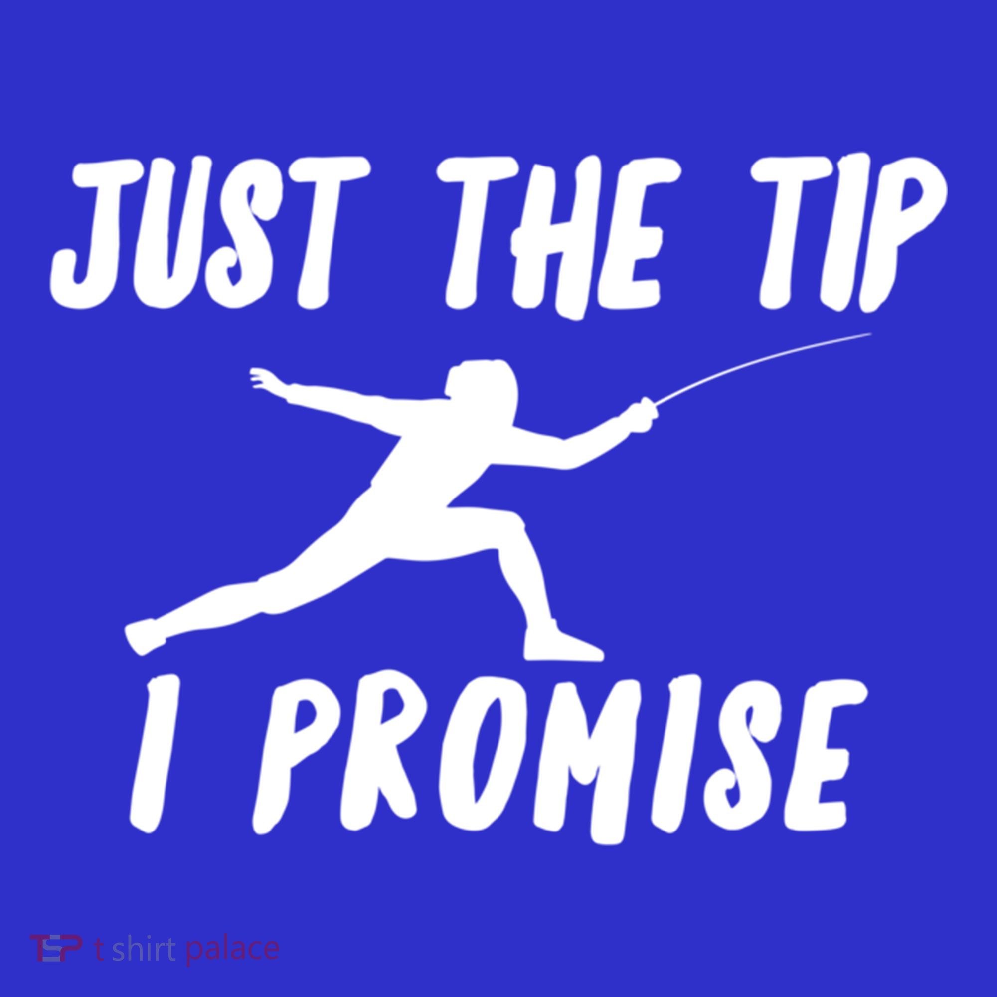 Fencer Just The Tip Promise Fencing Epee Martial Arts Sport Gift Mousepad