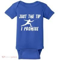 Fencer Just The Tip Promise Fencing Epee Martial Arts Sport Gift Baby Bodysuit thumb 0
