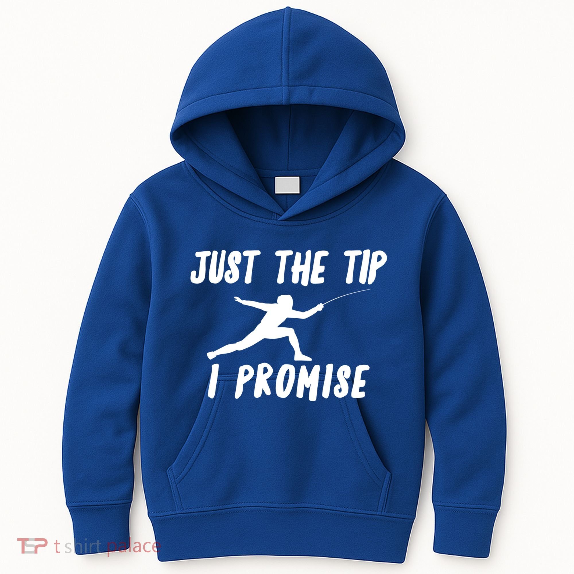 Fencer Just The Tip Promise Fencing Epee Martial Arts Sport Gift Kids Hoodie
