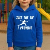 Fencer Just The Tip Promise Fencing Epee Martial Arts Sport Gift Kids Hoodie thumb 3