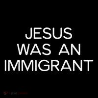 Funny Jesus Was An Immigrant Faith Jesus Christian Coffee Mug thumb 5