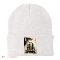 Frog Japanese Woodblock Beanie thumb 0