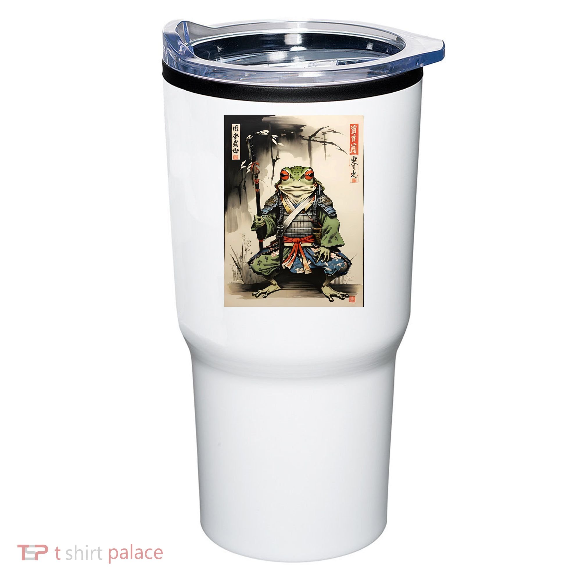 Frog Japanese Woodblock Tumbler