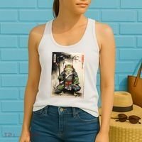 Frog Japanese Woodblock Women's Tank Top thumb 2