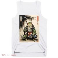 Frog Japanese Woodblock Tank Top thumb 0