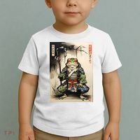 Frog Japanese Woodblock Toddler T-Shirt thumb 2
