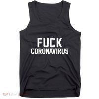 F**k Coronavirus Fight Tank Top thumb 0