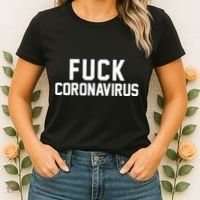 F**k Coronavirus Fight Women's T-Shirt thumb 2