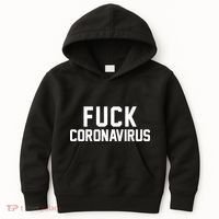 F**k Coronavirus Fight Kids Hoodie thumb 0