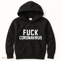 F**k Coronavirus Fight Kids Hoodie thumb 0