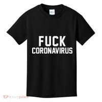 F**k Coronavirus Fight Kids T-Shirt thumb 0