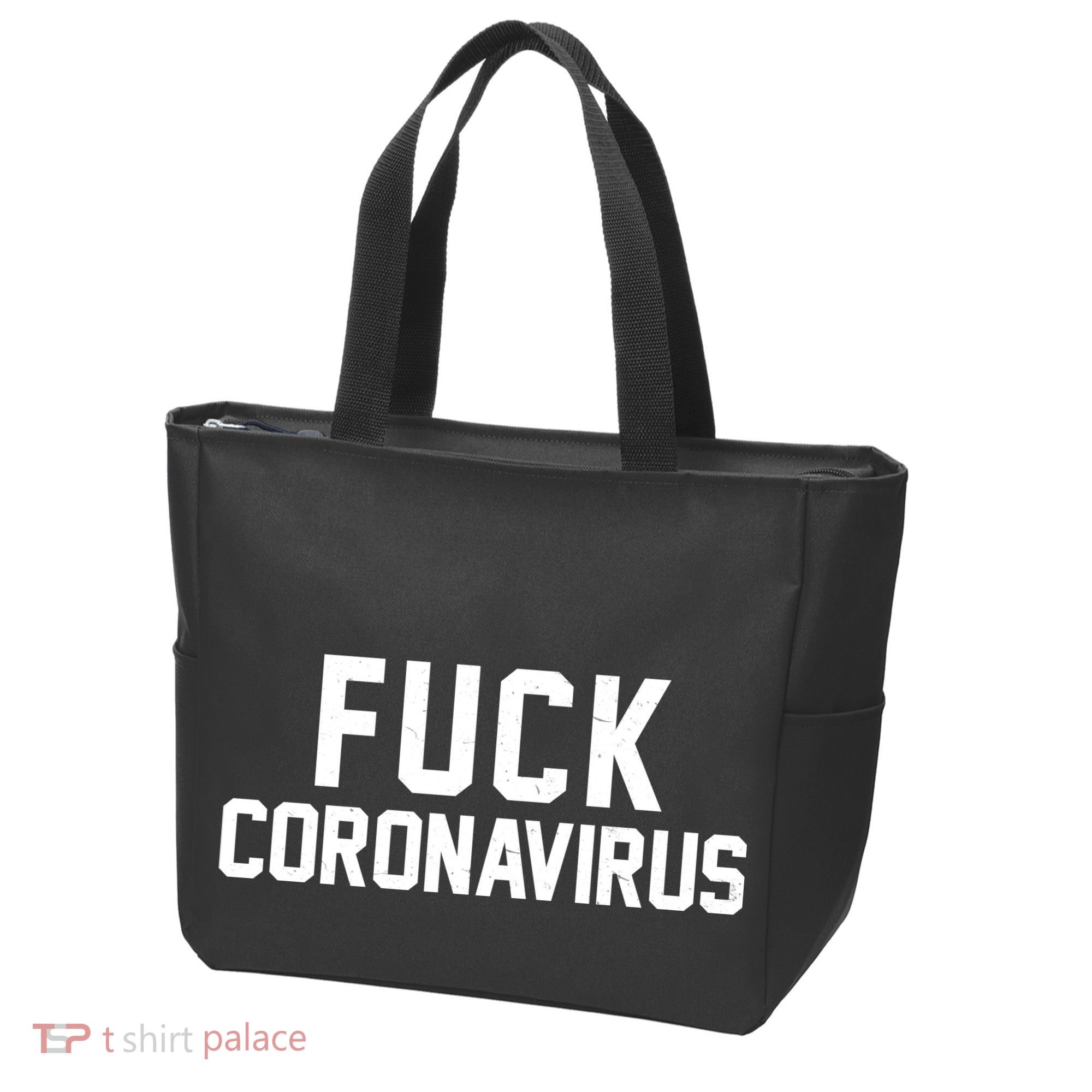 F**k Coronavirus Fight Tote Bag