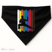 Funny Karate Belt Gift Karate Silhouette Gift Martial Arts USA-Made Doggie Bandana thumb 0