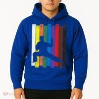 Funny Karate Belt Gift Karate Silhouette Gift Martial Arts Hoodie thumb 2
