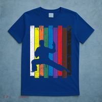 Funny Karate Belt Gift Karate Silhouette Gift Martial Arts T-Shirt thumb 5
