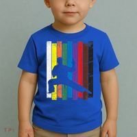 Funny Karate Belt Gift Karate Silhouette Gift Martial Arts Toddler T-Shirt thumb 2
