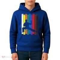 Funny Karate Belt Gift Karate Silhouette Gift Martial Arts Kids Hoodie thumb 4