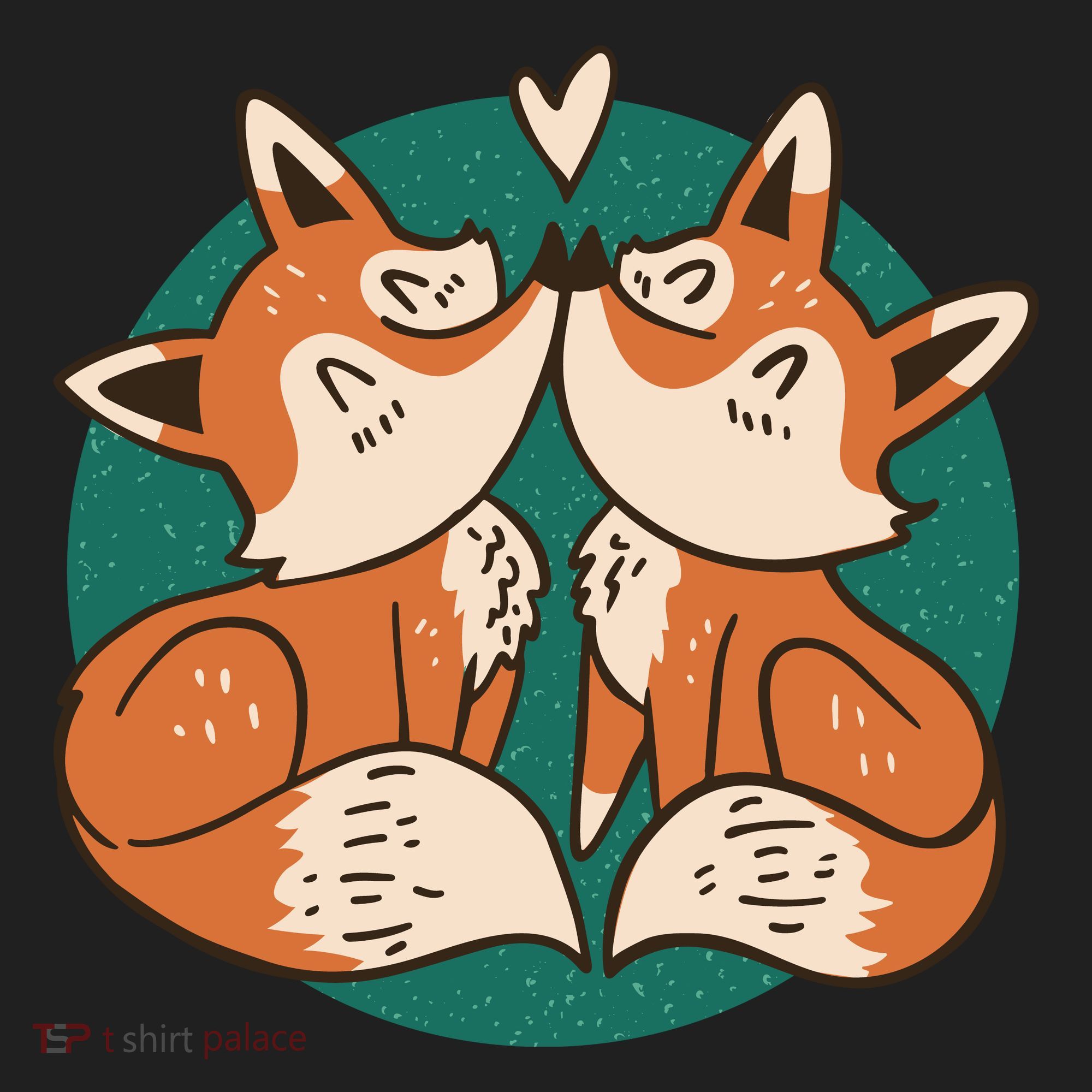 Foxes Kissing Cute Beanie