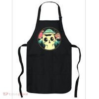 Funny Kawaii Cat Aliens And Ufo Apron thumb 0