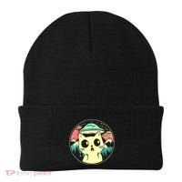 Funny Kawaii Cat Aliens And Ufo Beanie thumb 0