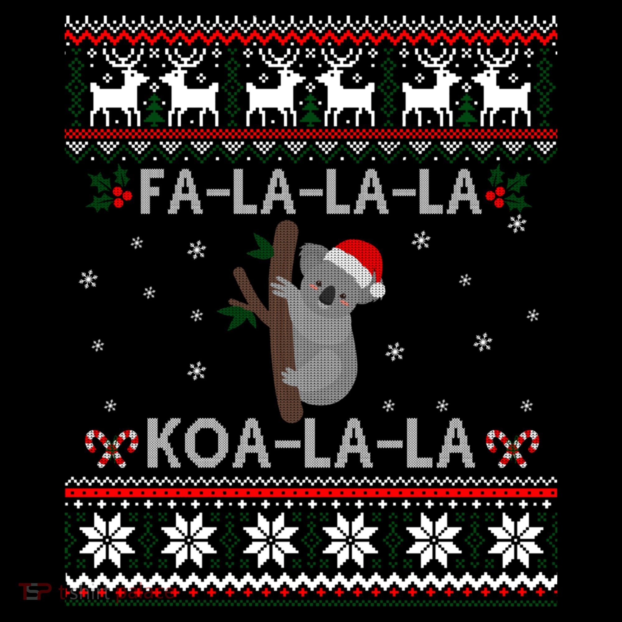 Falala Koalalala Cute Koala Bear Australian Xmas Ugly Cool Gift Coffee Mug