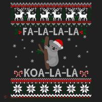 Falala Koalalala Cute Koala Bear Australian Xmas Ugly Cool Gift Beanie thumb 2