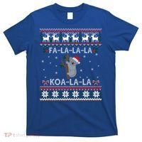 Falala Koalalala Cute Koala Bear Australian Xmas Ugly Cool Gift T-Shirt thumb 0