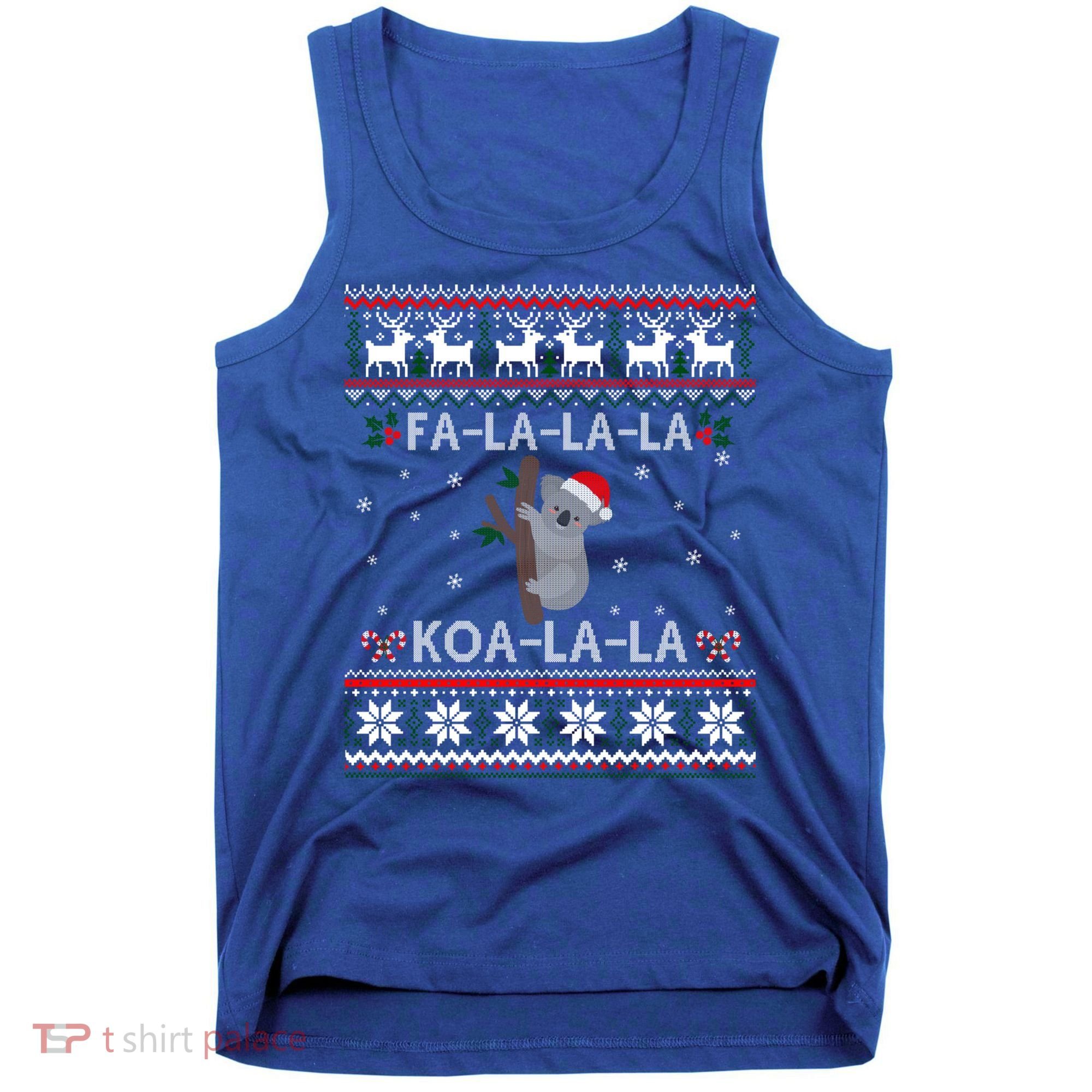 Falala Koalalala Cute Koala Bear Australian Xmas Ugly Cool Gift Tank Top