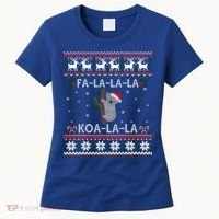 Falala Koalalala Cute Koala Bear Australian Xmas Ugly Cool Gift Women's T-Shirt thumb 0