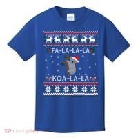 Falala Koalalala Cute Koala Bear Australian Xmas Ugly Cool Gift Kids T-Shirt thumb 0