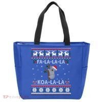 Falala Koalalala Cute Koala Bear Australian Xmas Ugly Cool Gift Tote Bag thumb 0