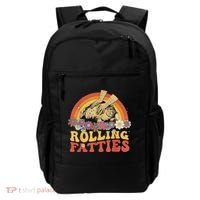 Fat Kitten Cat Rolling Fatties Cute Kitty Owner Backpack thumb 0