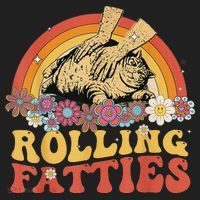 Fat Kitten Cat Rolling Fatties Cute Kitty Owner Beanie thumb 2