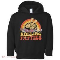 Fat Kitten Cat Rolling Fatties Cute Kitty Owner Toddler Hoodie thumb 0