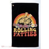 Fat Kitten Cat Rolling Fatties Cute Kitty Owner Golf Towel thumb 0