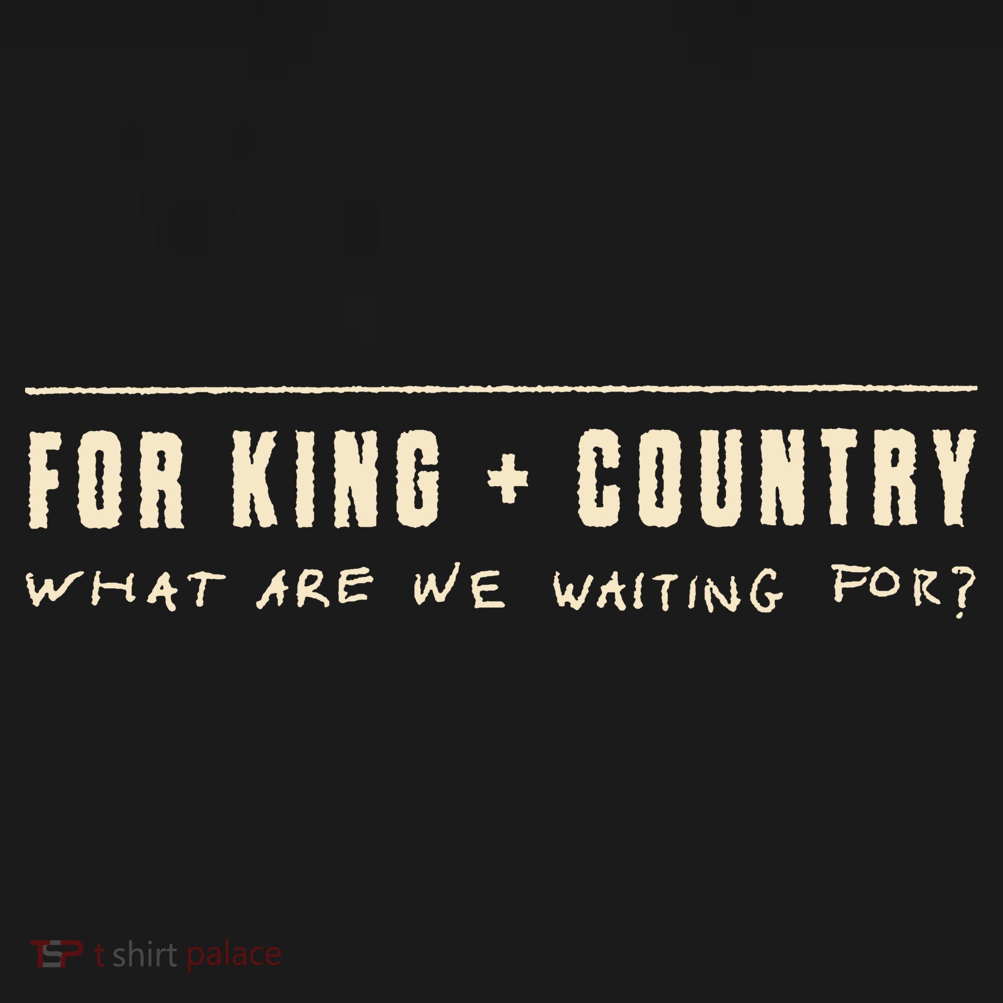 For King & Country What Are We Waiting For Women's Tank Top