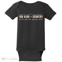 For King & Country What Are We Waiting For Baby Bodysuit thumb 0