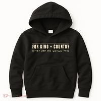 For King & Country What Are We Waiting For Kids Hoodie thumb 0