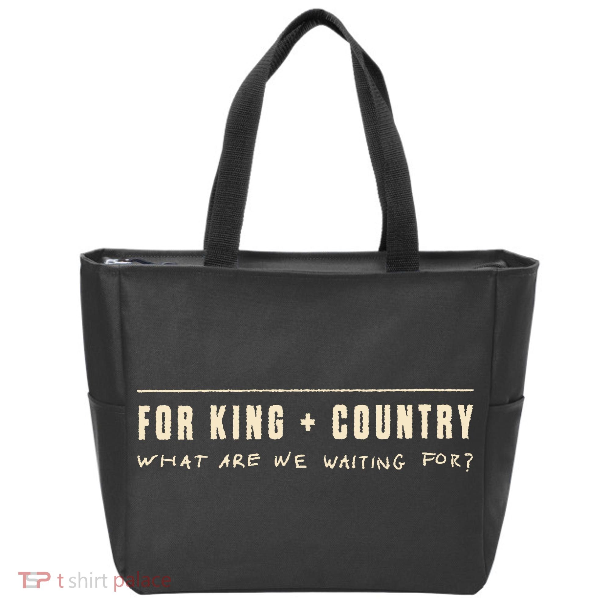 For King & Country What Are We Waiting For Tote Bag
