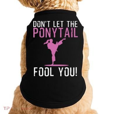 Funny Karate Design For Karate Kick Martial Art Doggie Tank