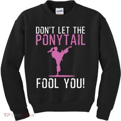 Funny Karate Design For Karate Kick Martial Art Kids Sweatshirt