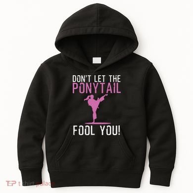 Funny Karate Design For Karate Kick Martial Art Kids Hoodie