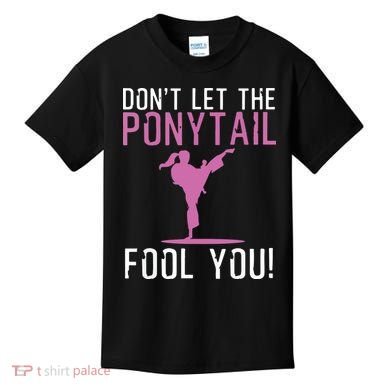 Funny Karate Design For Karate Kick Martial Art Kids T-Shirt