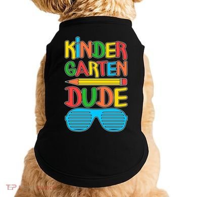 Funny Kindergarten Dude Doggie Tank