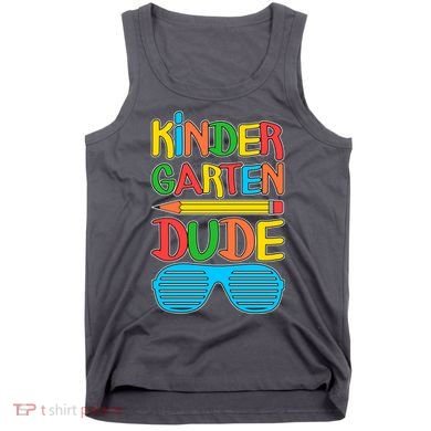 Funny Kindergarten Dude Tank Top