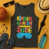 Funny Kindergarten Dude Tank Top thumb 4