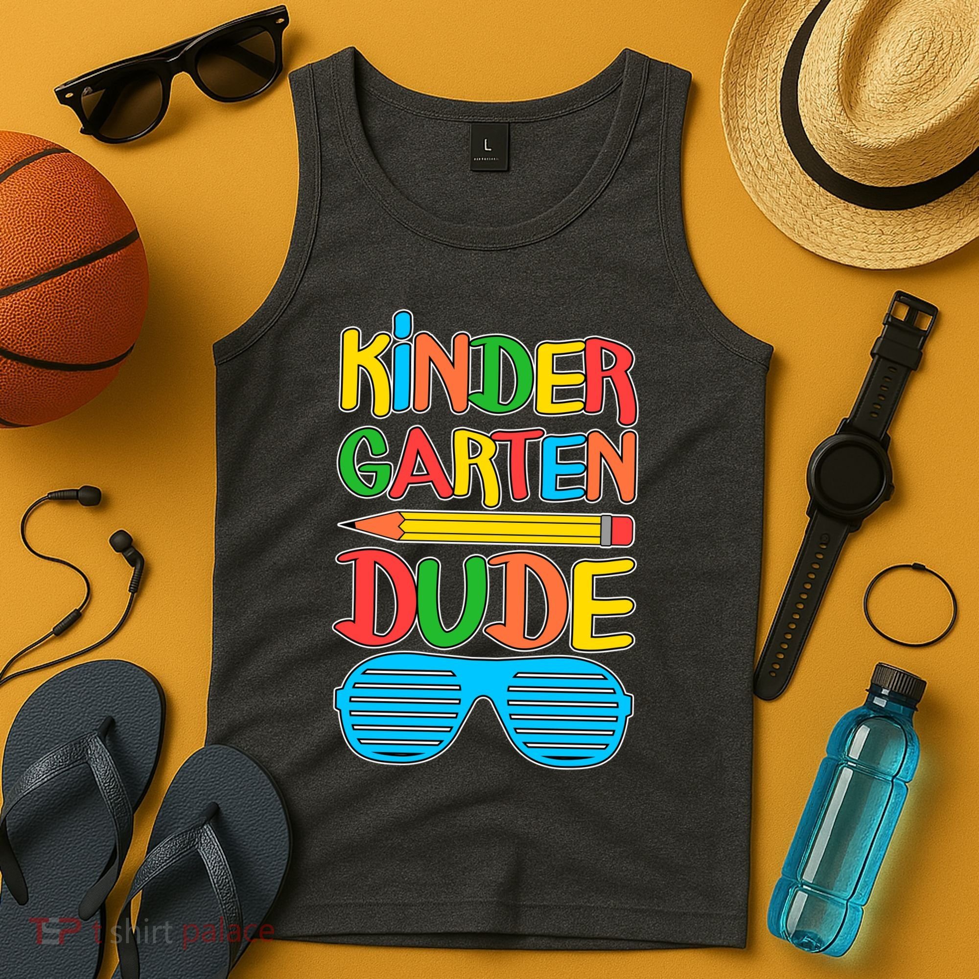 Funny Kindergarten Dude Tank Top