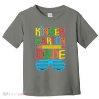 Funny Kindergarten Dude Toddler T-Shirt thumb 0