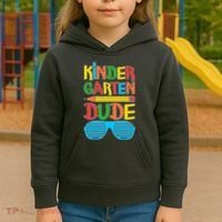 Funny Kindergarten Dude Kids Hoodie thumb 3