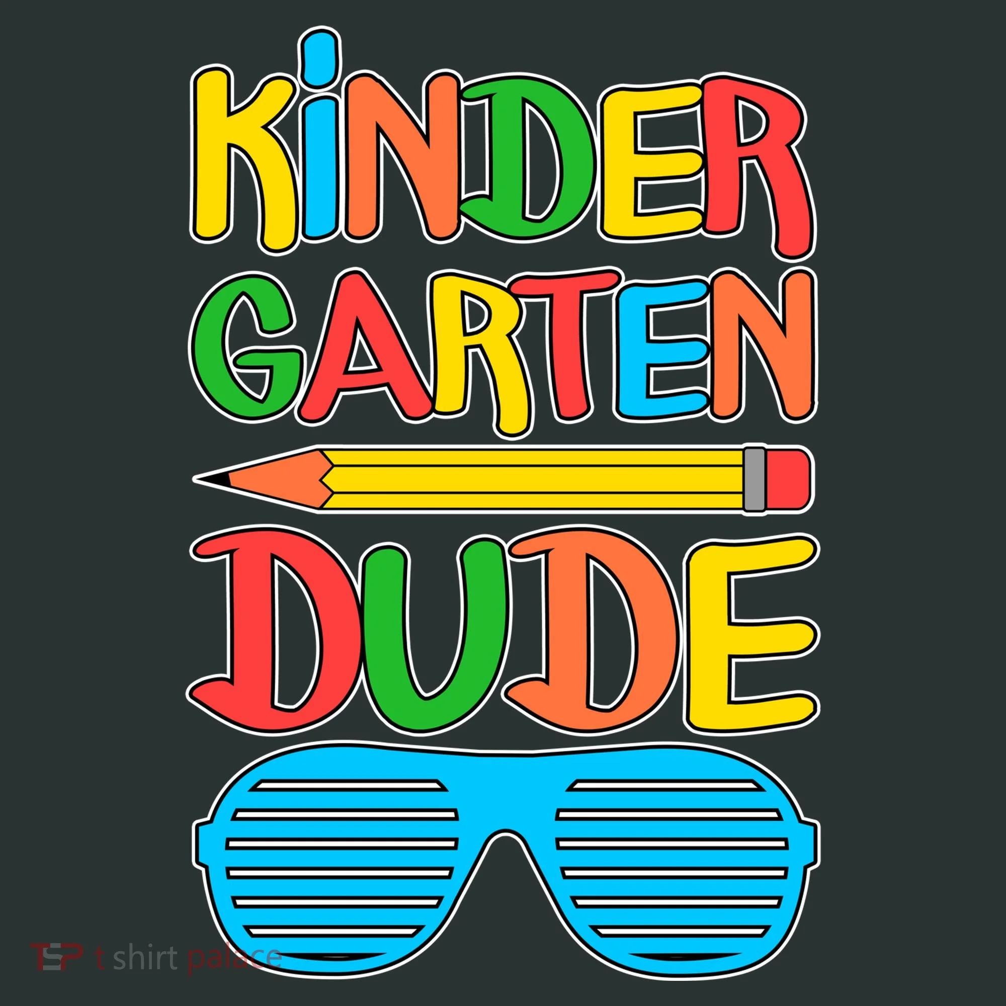 Funny Kindergarten Dude Kids Long Sleeve Shirt
